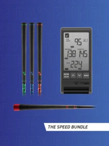 SuperSpeed Greičio Matavimo Treniruoklis (3 lazdų rinkinys, PRGR radaras, C lazda.)