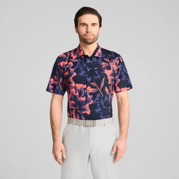 Puma Mattr Flowers Vyr. Polo Marškinėliai