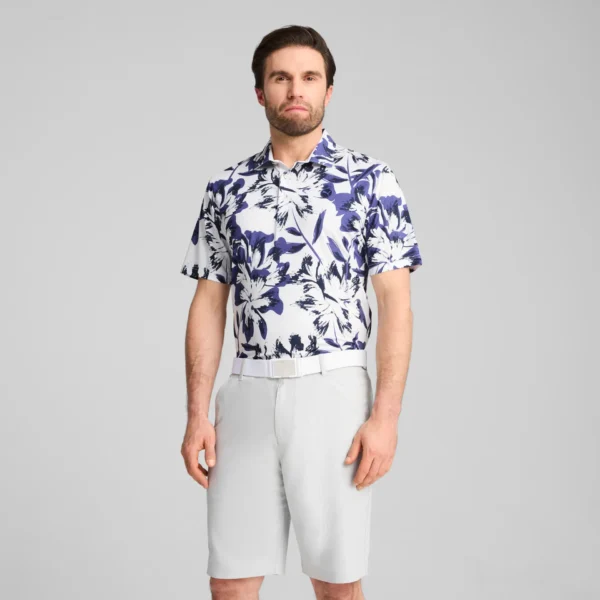 Puma Mattr Flower Vyr. Polo Marškinėliai
