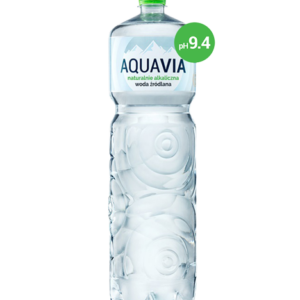 Aquavia Natūraliai Šarminis Šaltinio Vanduo pH 9,4