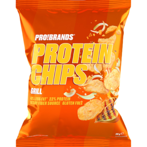 PRO!BRANDS Grilio Skonio Baltyminiai Traškučiai, 50 g (14 vnt.)