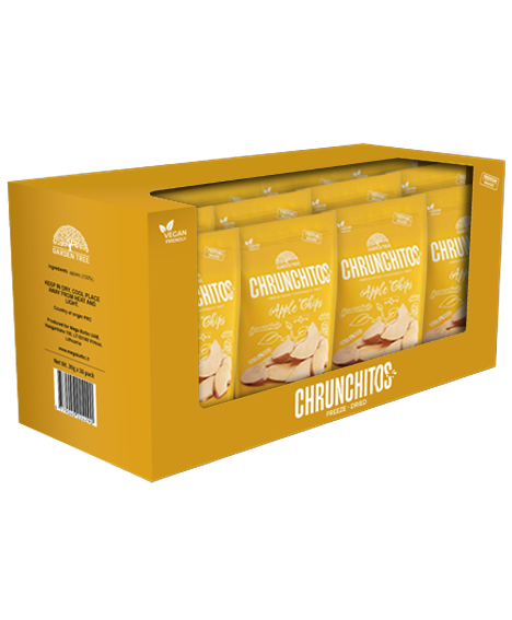 Garden Tree Chrunchitos Šaltyje Džiovintų Obuolių Skiltelės, 30 g (16 vnt.) - Image 2