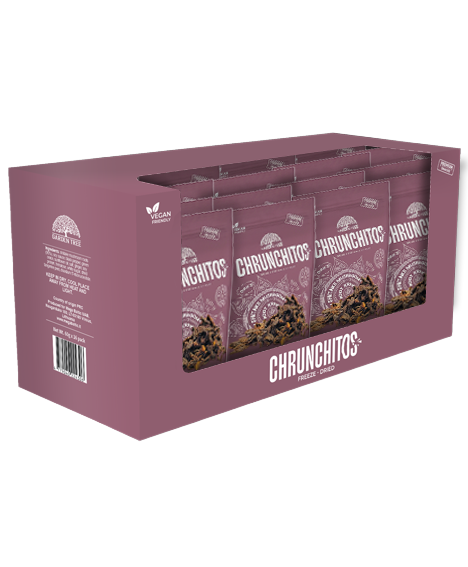 Garden Tree Chrunchitos Džiovintos Japoniškų Grybų Shiitake Šaknys, 60 g (16 vnt.) - Image 2