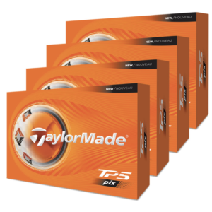 TaylorMade TP5 Pix Golfo Kamuoliukai (4 už 3 kainą)