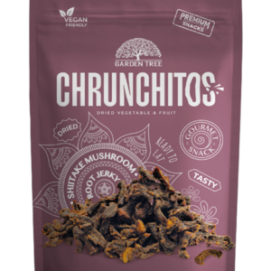 Garden Tree Chrunchitos Džiovintos Japoniškų Grybų Shiitake Šaknys, 60 g (16 vnt.)