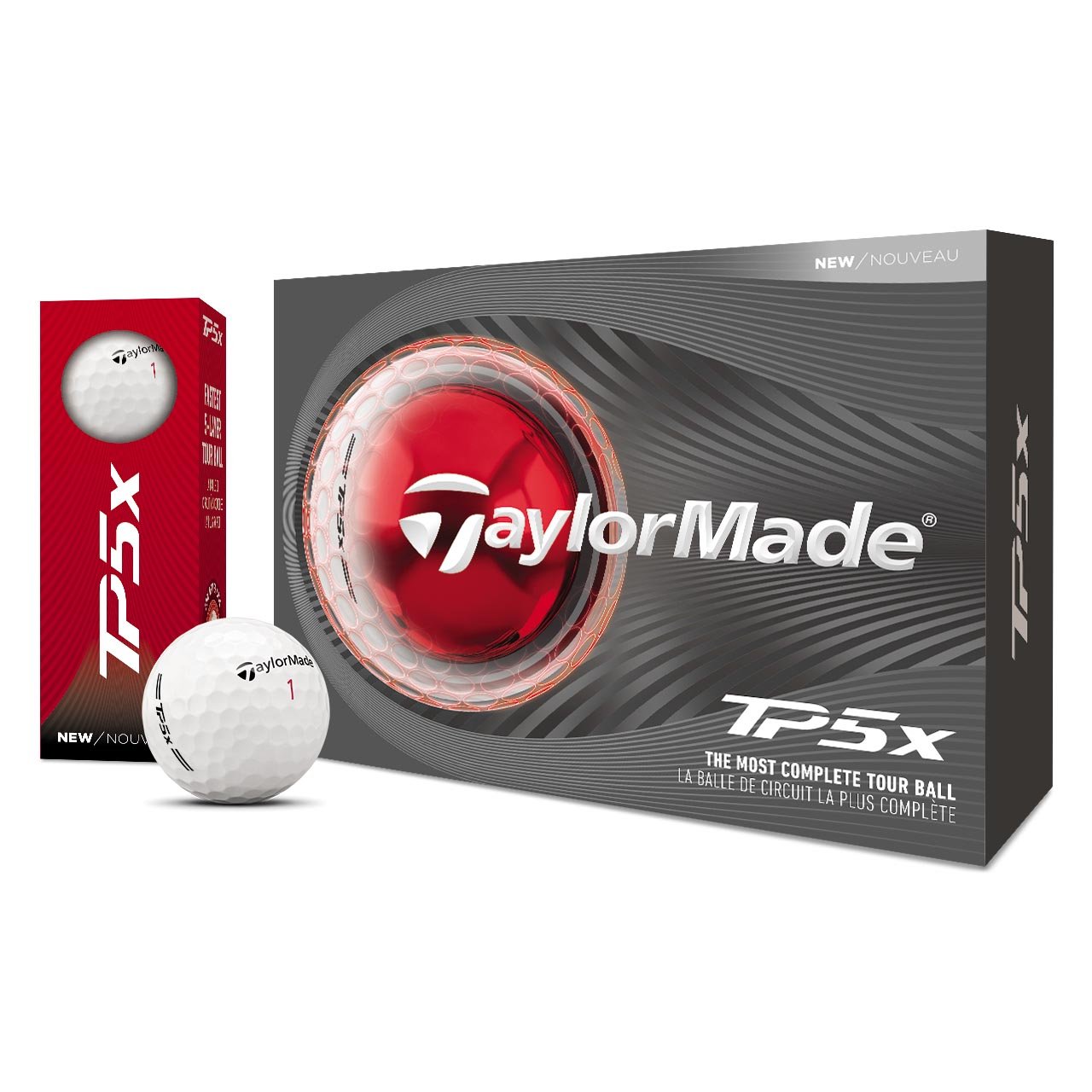 TaylorMade TP5x Golfo Kamuoliukai (4 už 3 kainą) - Image 2