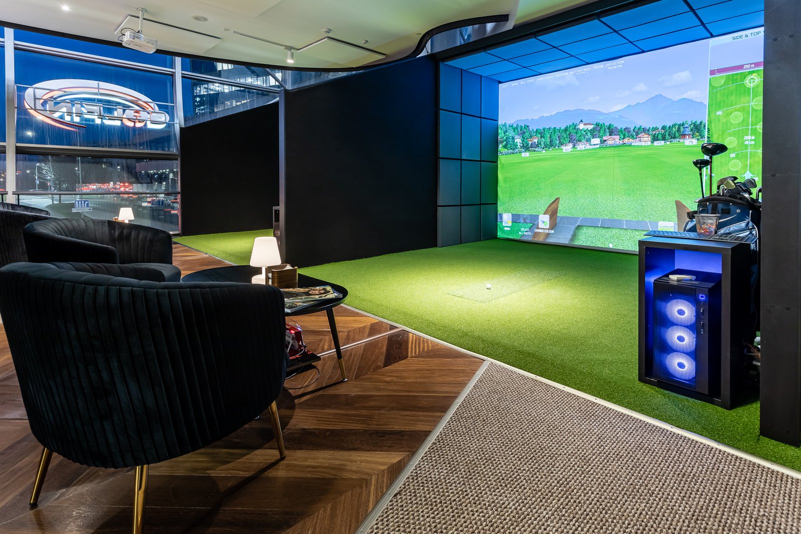 Žaidimas FlightScope Mevo+ Golfo Simuliatoriumi - Image 2