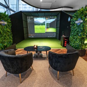 Žaidimas Trackman4 Golfo Simuliatoriumi