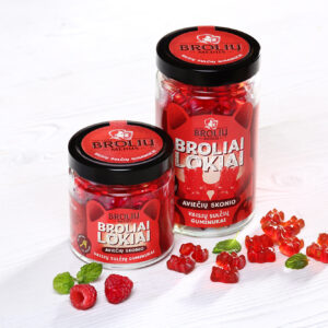 Aviečių Skonio Guminukai Broliai Lokiai Stiklainėlyje