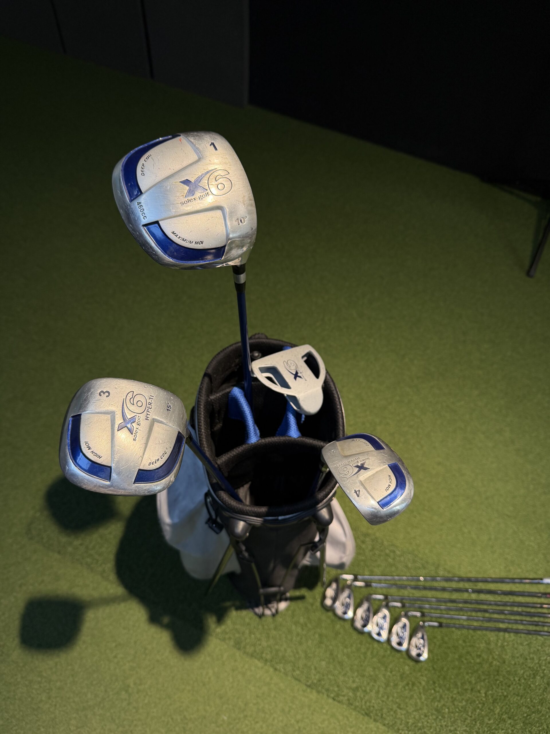 Solex Golf Vyr. Golfo Lazdų Komplektas - Image 2