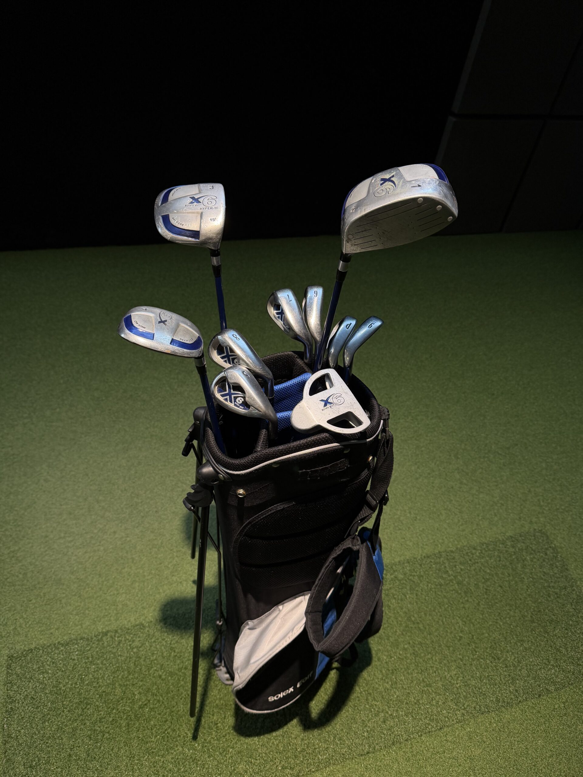 Solex Golf Vyr. Golfo Lazdų Komplektas