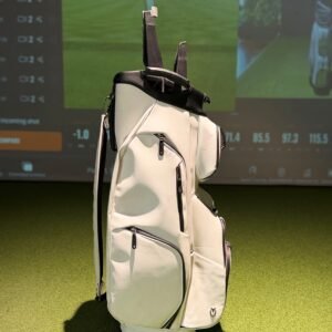 Vessel Lux Cart Bag II - White Golfo Krepšys