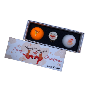 Golfo Kamuoliukai Volvik Vivid Christmas Gift Set