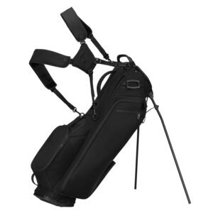 TaylorMade Signature Standbag Black Golfo Krepšys