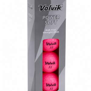 Volvik Vimat Rožiniai Matiniai Golfo Kamuoliukai (3 vnt.)
