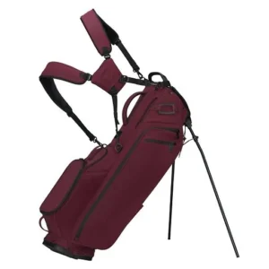 TaylorMade Signature Standbag Burgundy Golfo Krepšys