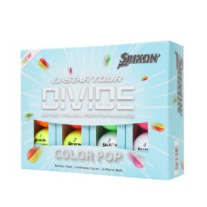 Golfo Kamuoliukai Srixon Q-Star Tour Divide Multi Dozen