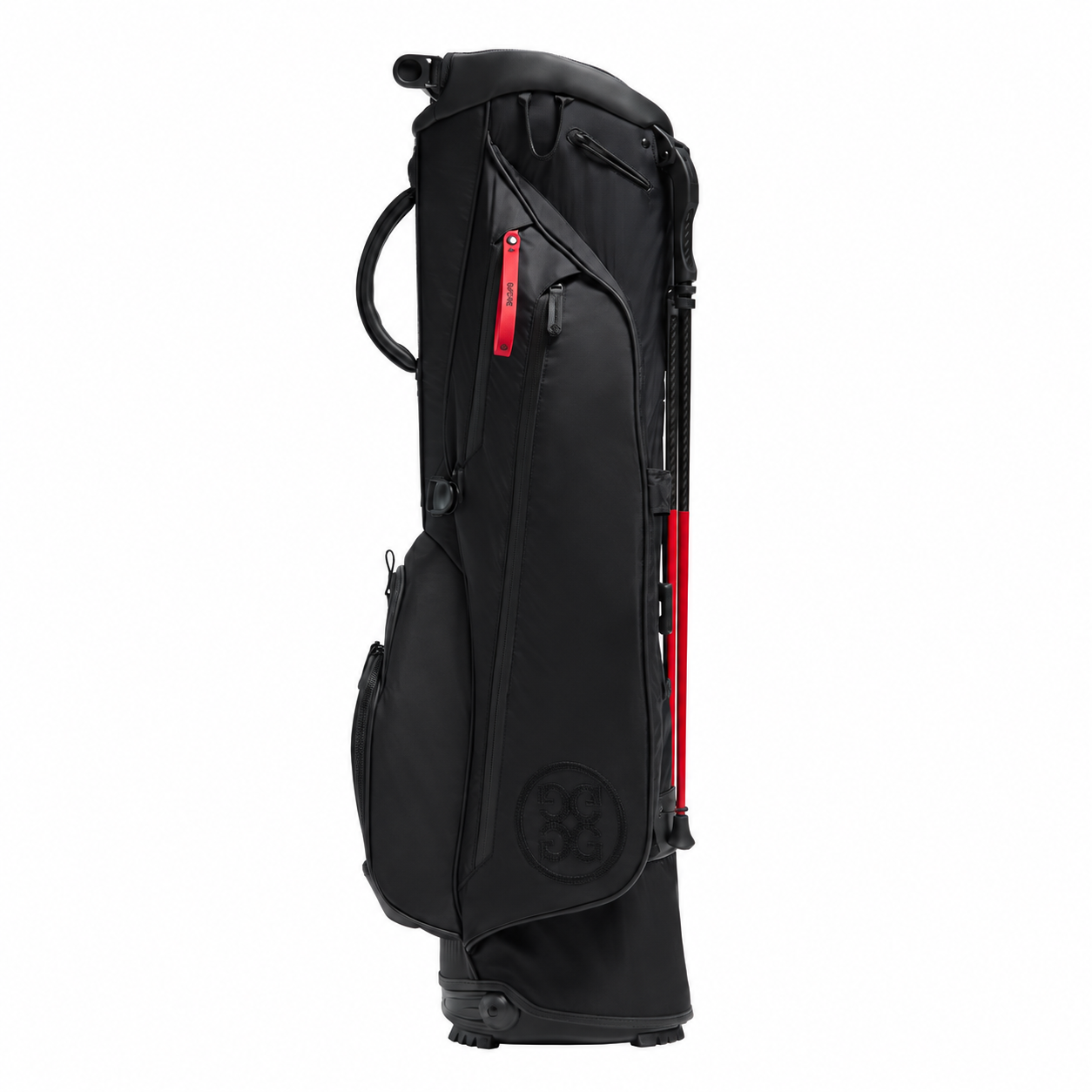 G/Fore Parachute Carry Golf Bag Golfo Krepšys Juodos Spalvos - Image 3