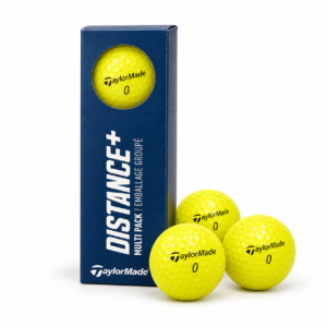 Taylormade Distance+ Spalvoti Golfo Kamuoliukai 3 vnt.
